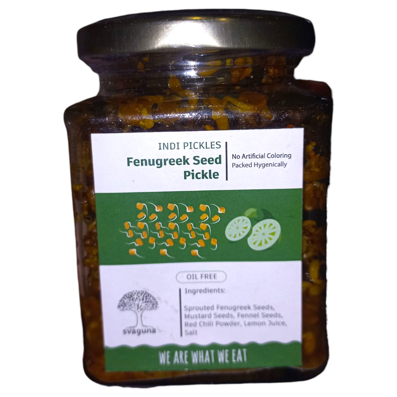 Pickle | Fenugreek Seed Pickle – No Preservatives & No Artificial Coloring – Svaguna – 200gm