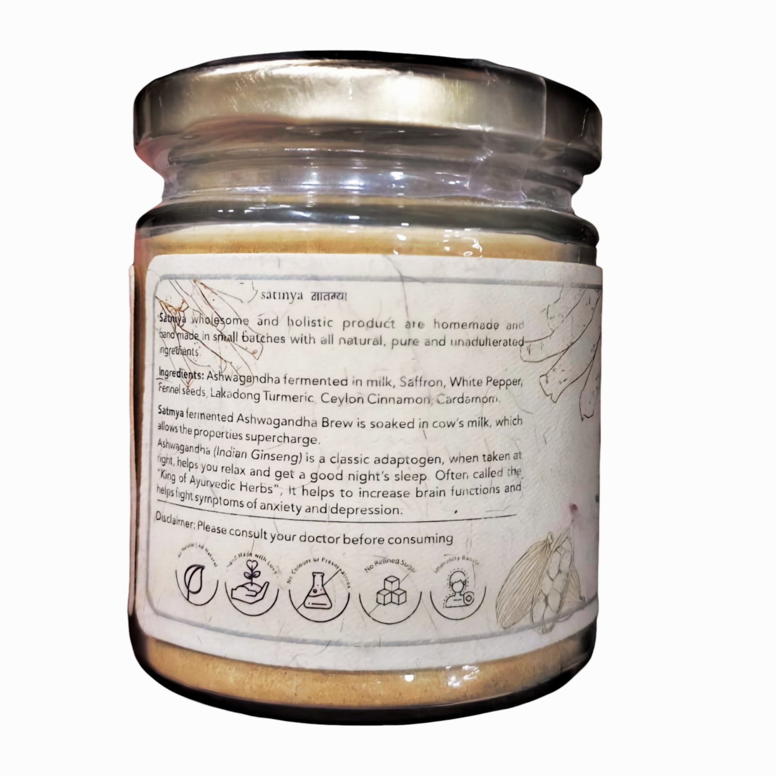Fermented Ashwagandha Brew - Satmya - 100gm