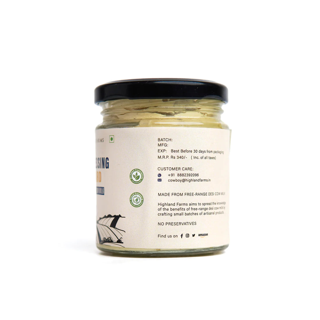 Salad Dressing | Feta Dressing - Mustard (Made With A2 Cow Milk) – Highland Farms – 200gm