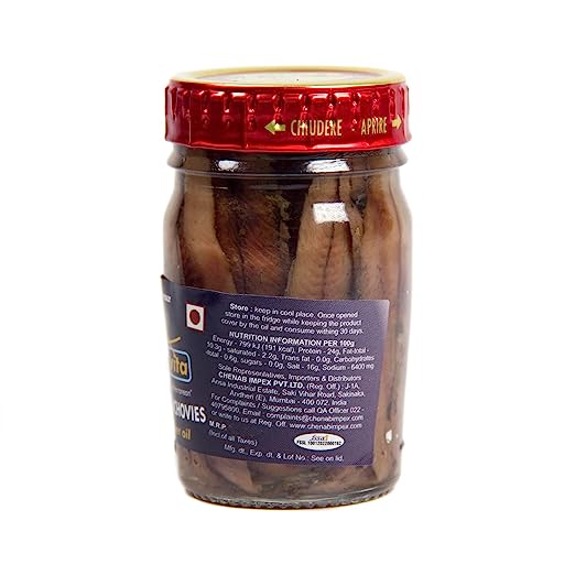 Fillets Anchovies | In Sunflower Oil - Dolce Vita - 78gm