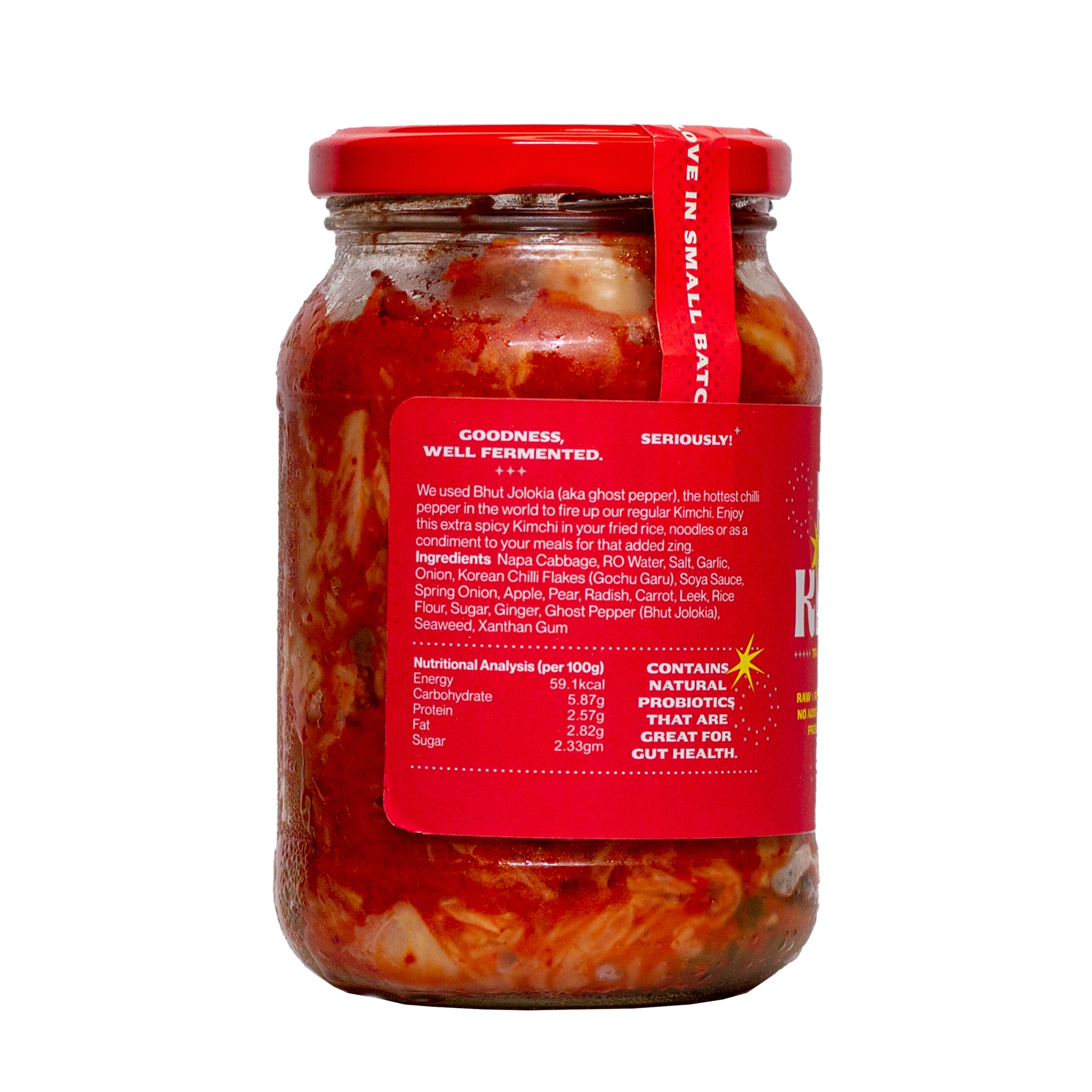 Fire Kimchi - Made With Bhut Jolokia (World&