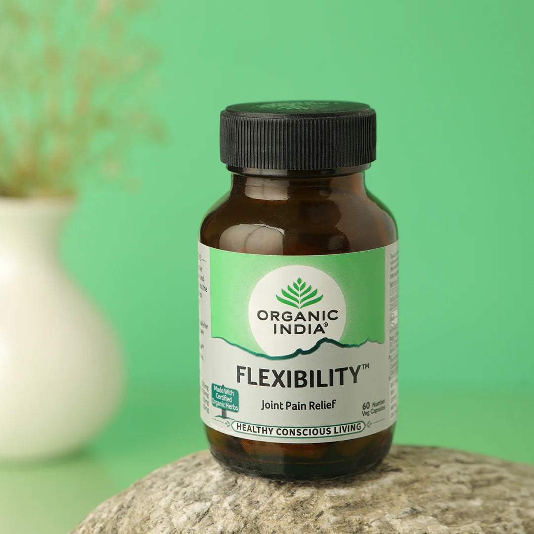 Flexibility - Joint Pain Relief - Organic India - 60 Capsules