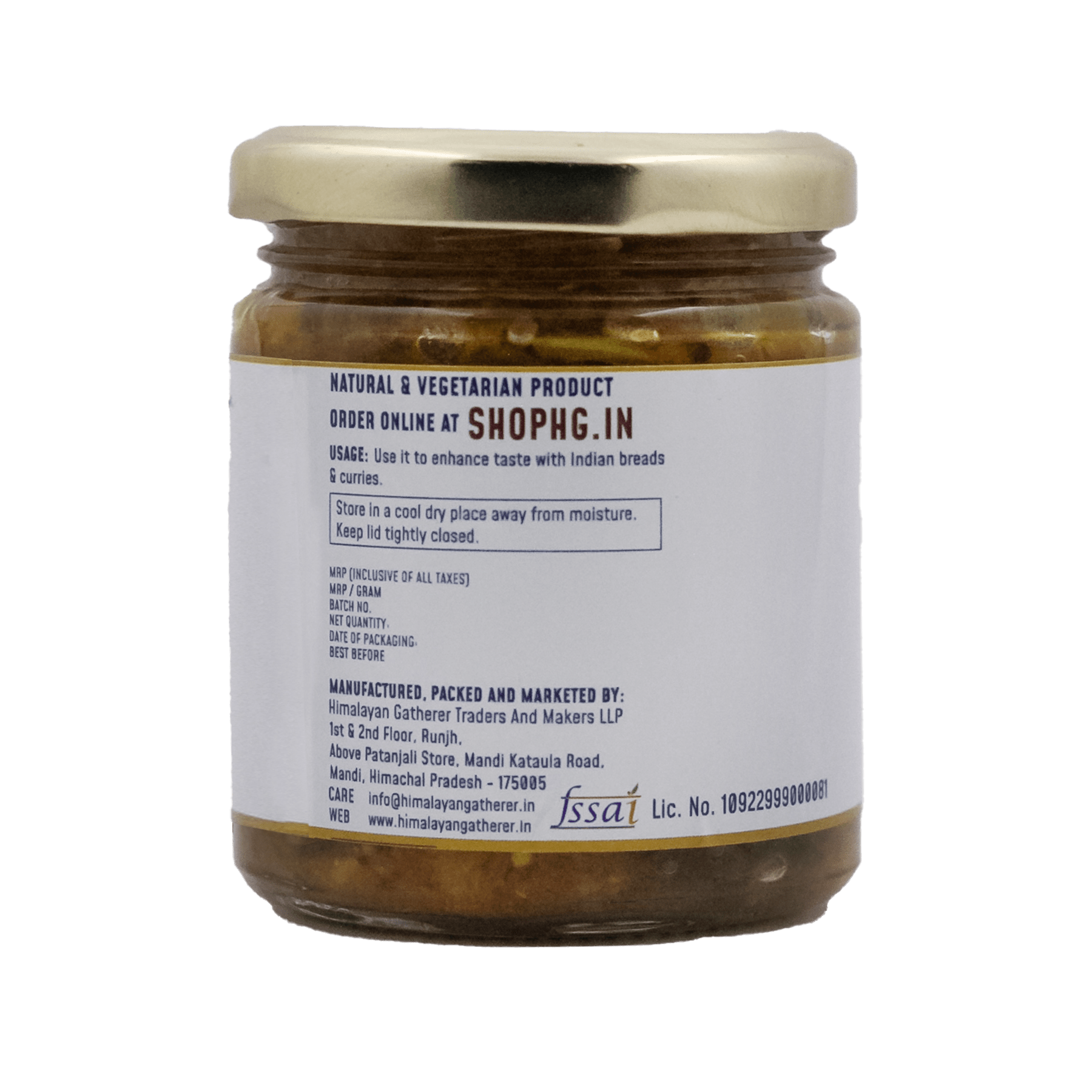 Forest Pickle – Himalayan Gatherer – 200gm