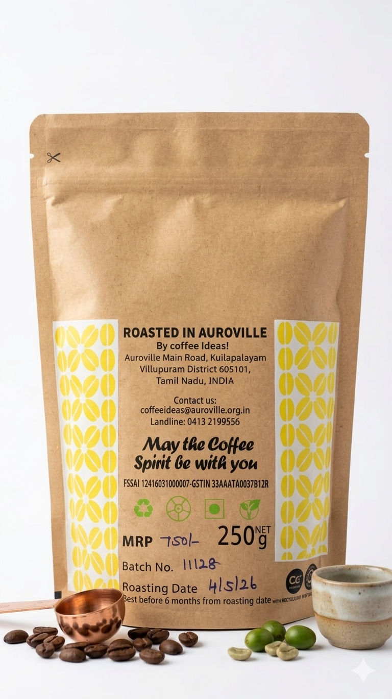 Coffee | Julien Peak Forest (Moka )- Arabica Light Roast - 100% Arabica - Coffee Ideas – 250gm