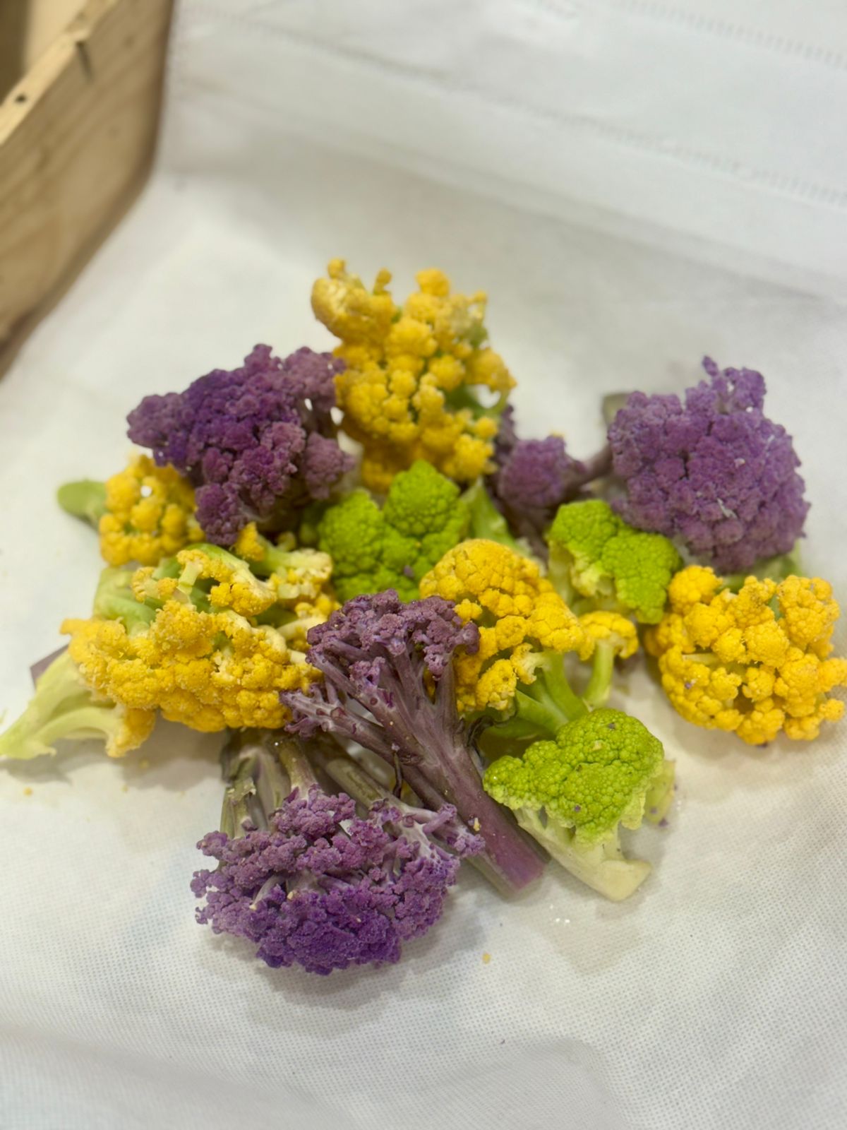 Fresh Wok Broc & Cauli Mix - Freshly Cut Wok Mix - Organically Grown - 1 bag