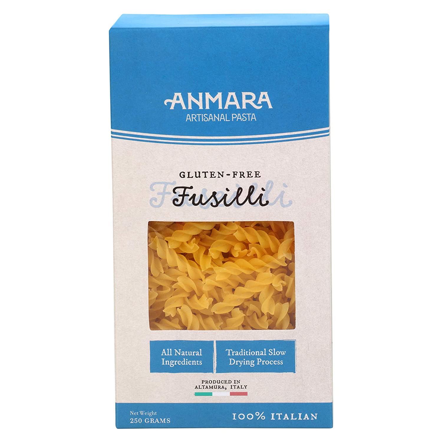 Fusilli Pasta - Gluten Free - Anmara - 250gm