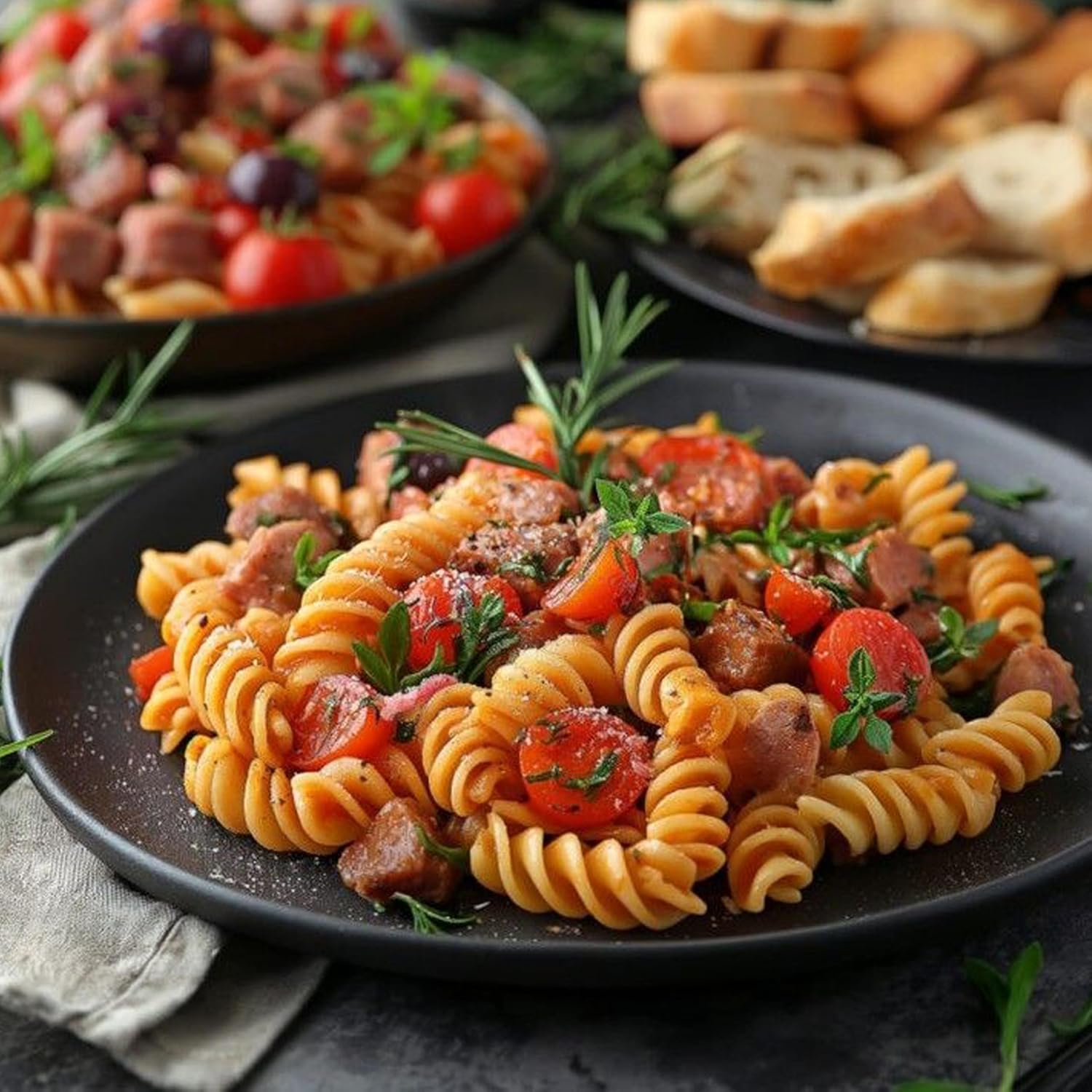 Pasta | Fusilli Pasta (Made By Corn & Rice) - Flavourful - Made In Italy - Health Friendly - Gluten Free & Lactose Free - Pasta Lensi - 400gm