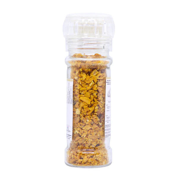 Garlic Grinder | Roasted - No Artificial Colours Or Flavours - Tassyam - 50gm Bottle
