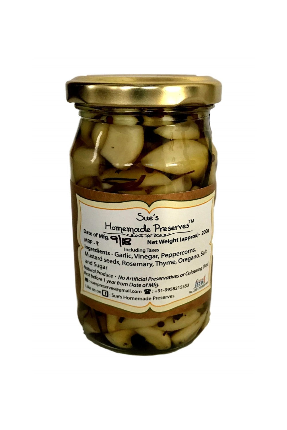 Garlic with Herbs - Sue&