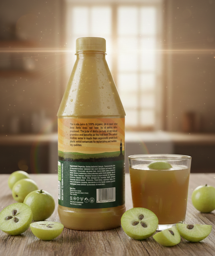 Amla Juice | Organic Amla Juice -Pure 100% -Natural - Down To Earth – 500ml