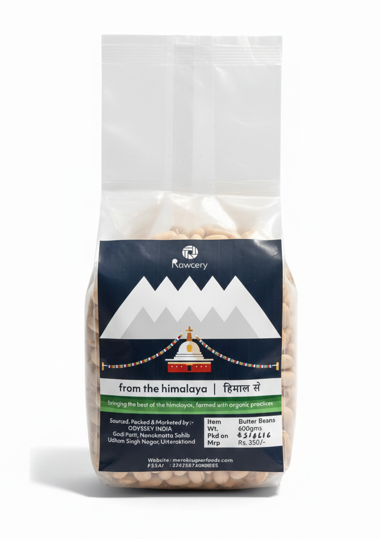 Butter Beans | From The Himalaya - Rawcery - 600gms