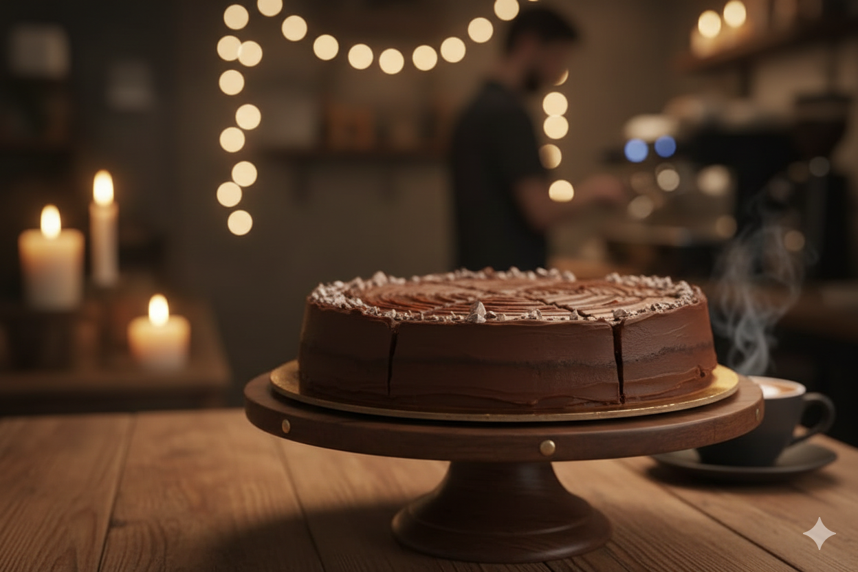 Cake | Simple Chocolate Cake - Vegan, Gluten Free & Refined Sugar Free - Nature&