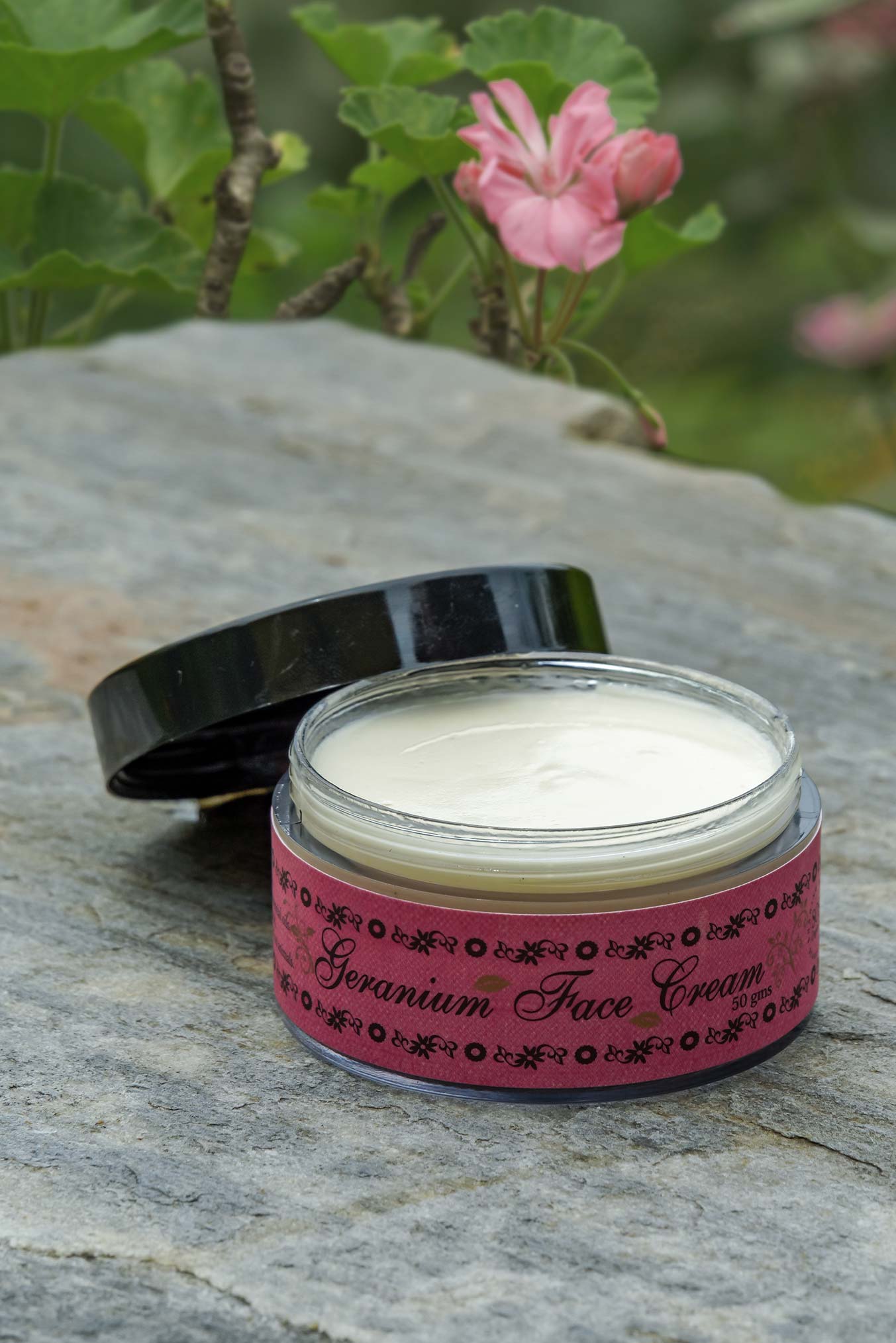 Geranium Face Cream - SOS Organics - 50gm