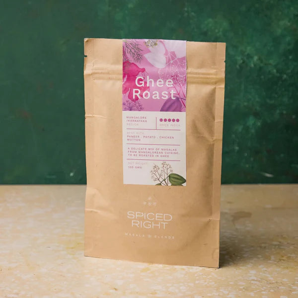 Ghee Roast | (Made With Sun Dried Spices With Overtones Of Garlic & Different Chillies) – Spiced Right – 100gm