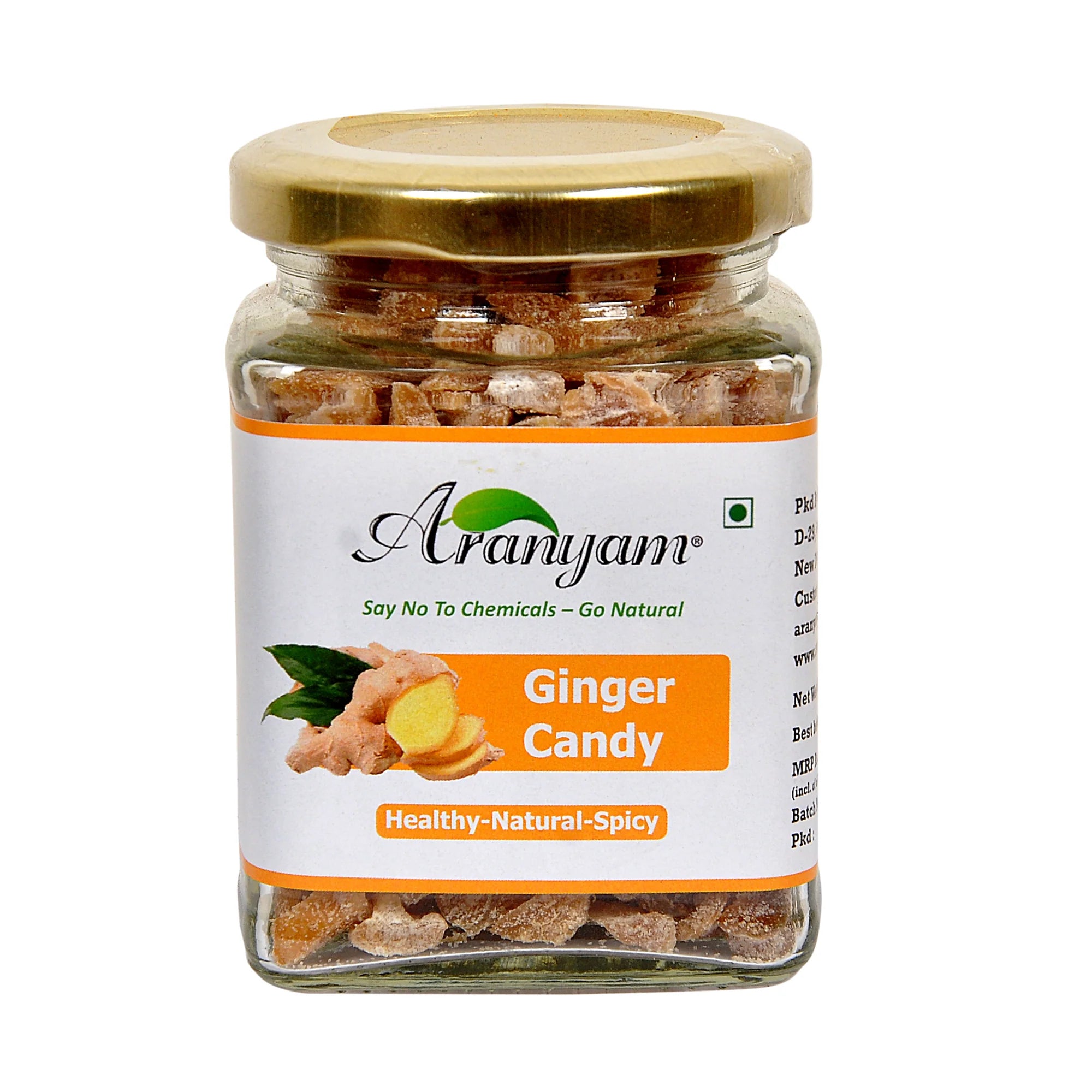 Ginger Candy - Aranyam - 100gm