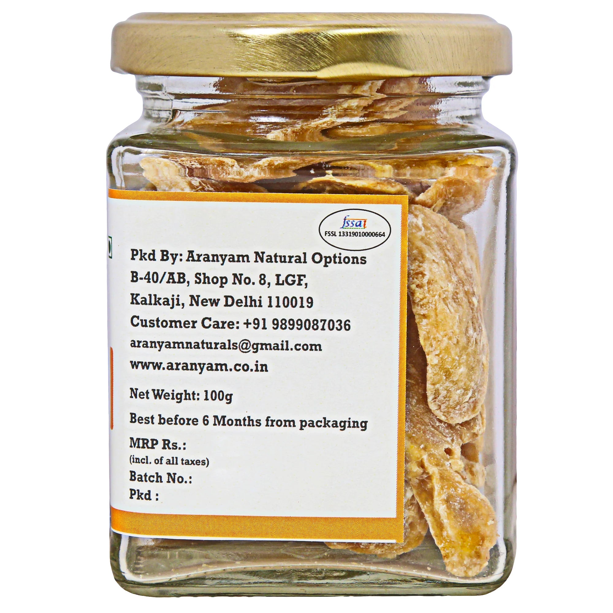 Ginger Candy - Aranyam - 100gm