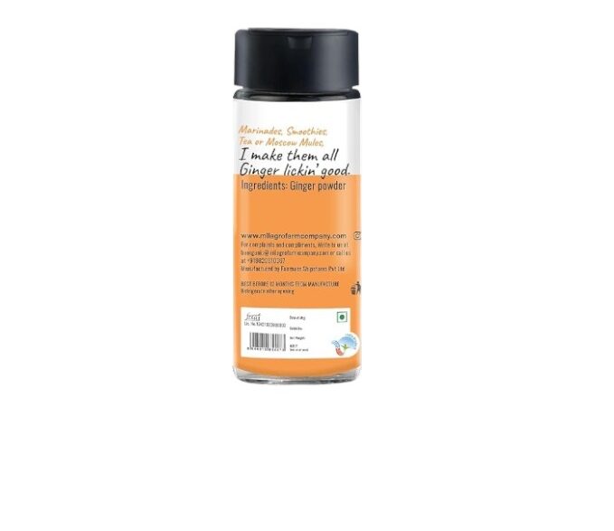 Ginger Powder | Organic - Milagro Farm Co. – 50gm