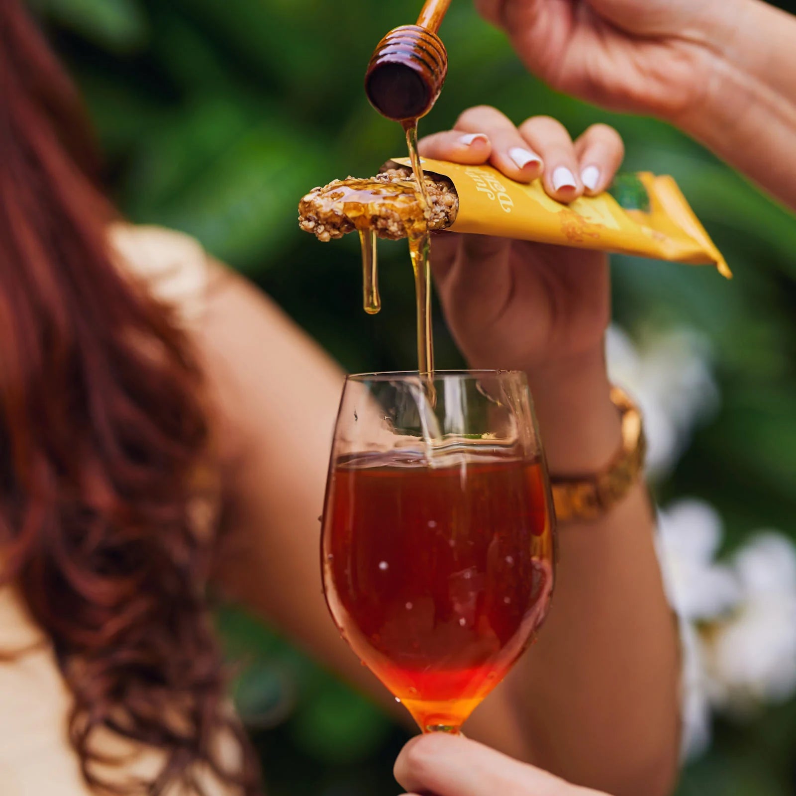 Glow Honey With Amla (Super Food Bar) - Indian - Gluten Free, No Refined Sugar & Support Immunity - Jungly Delights - 38gm