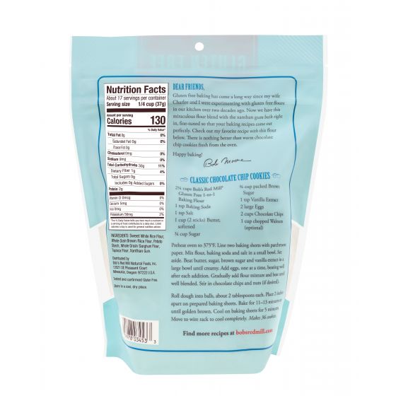 Gluten-free 1 to 1 Baking Flour - Vegan - Bob&