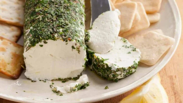 Fresh Cheese | Mixed Herbs Goat Cheese-Made from the rich milk of Free-Range Goats -No Preservatives -Kase Cheese – 200gm