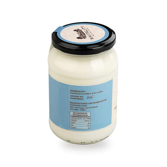 Goat Milk Yogurt - Whole Milk - Whitality - 500gm