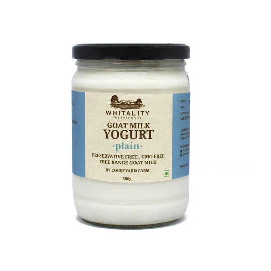 Goat Milk Yogurt - Whole Milk - Whitality - 500gm