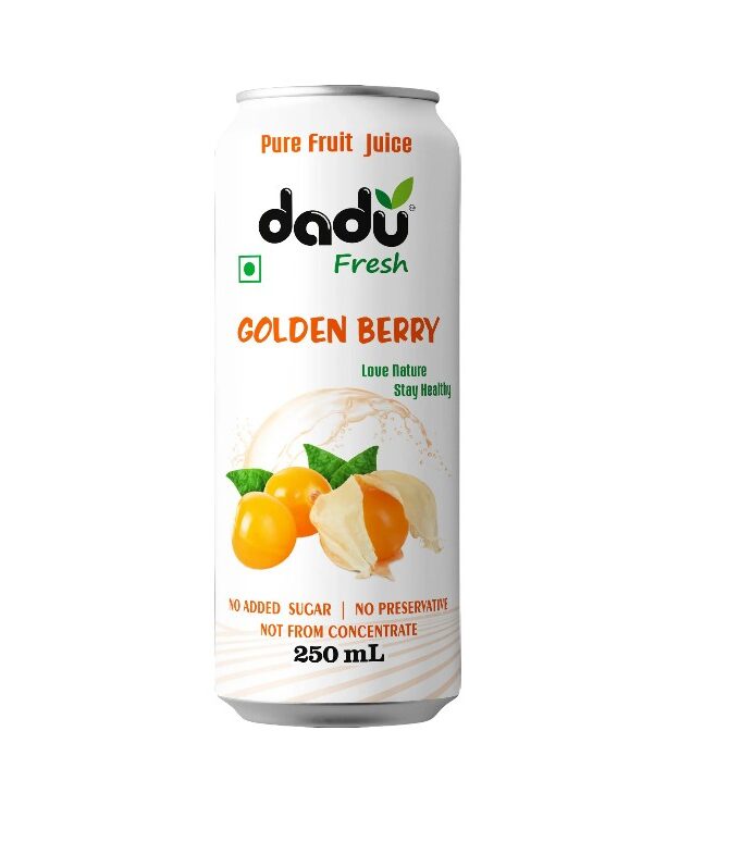 Juice | Golden Berry Juice – No Added Sugar, No Preservatives & No Concentrate – Dadu Fresh – 250ml