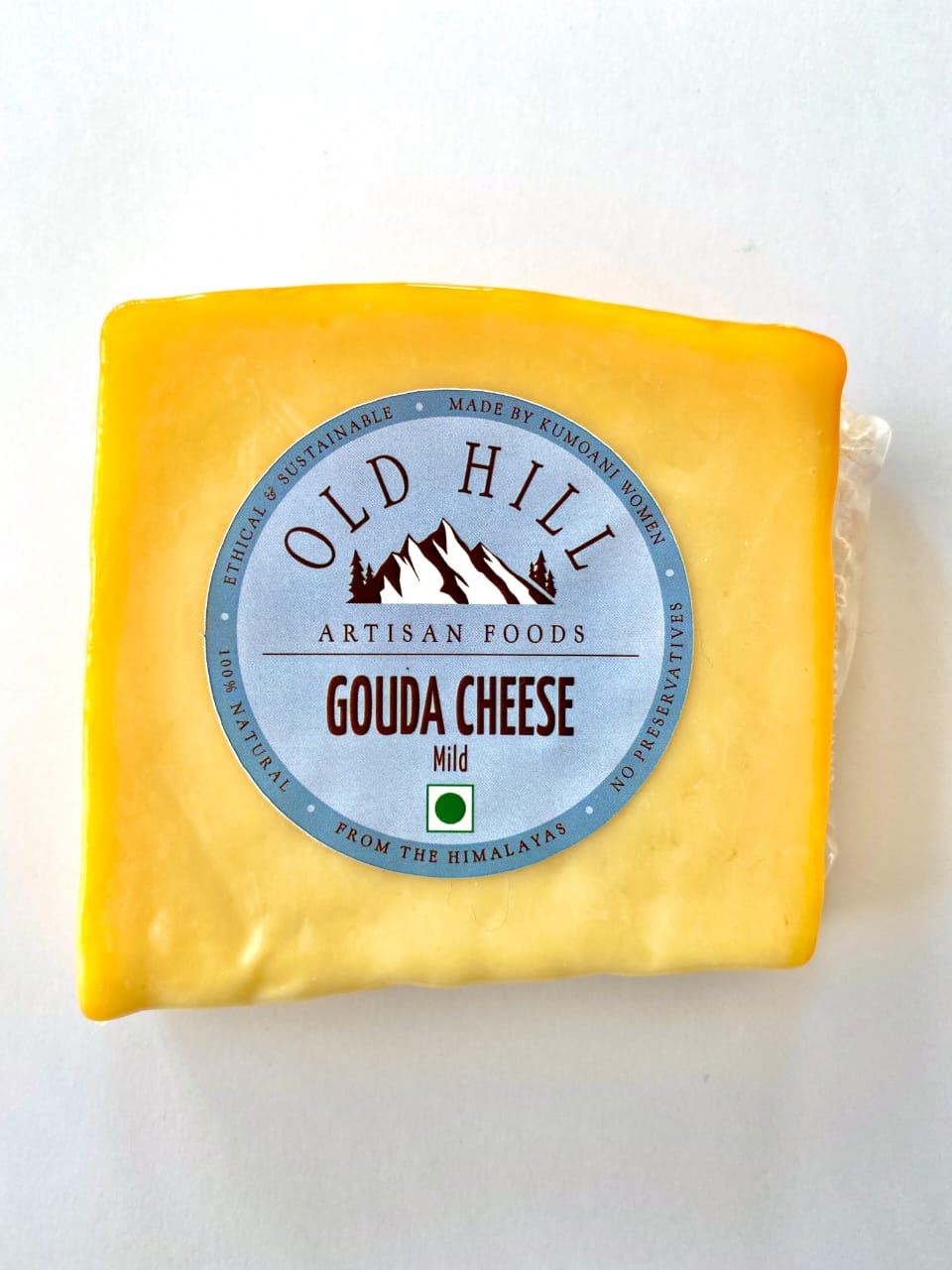 Gouda Cheese | Mild – Natural – Indian – Pasteurized – Old Hill – 200gm