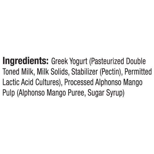 Greek Yogurt Mango – Zero Added Sugar & High Protein – Epigamia – 85gm