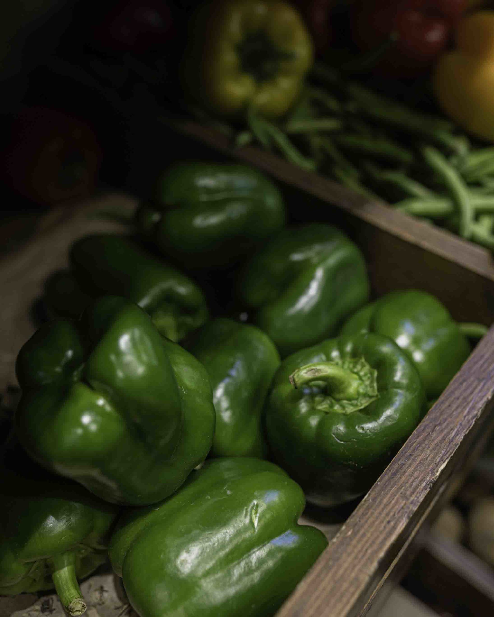 Green Capsicum (Himachal Pradesh) | Rich In Vitamin A, B Complex (Especially Vitamin B6 And B9) - Certified Organic