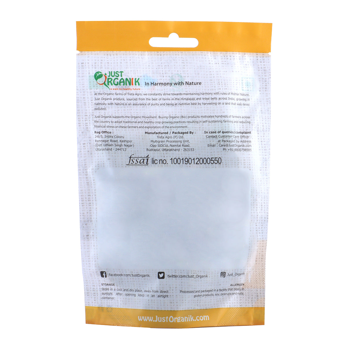 Green Cardamom - Just Organik - 50gm
