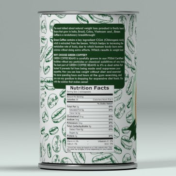 Coffee Powder | Green - USDA Organic - Mrt Organic - 100gm