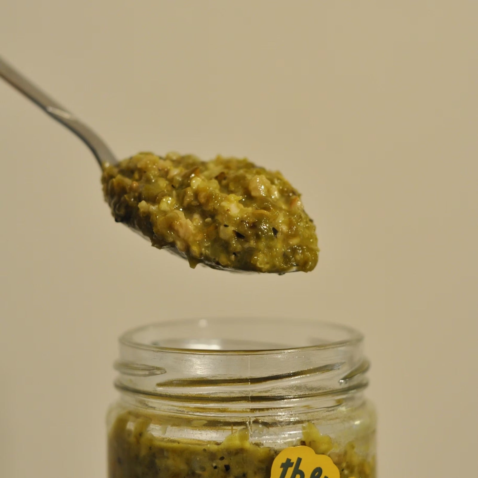 Green Chilli Thecha | Made With Organic Ingredients - No Added Preservatives & No Additives - The Cook House Collab - 330gm