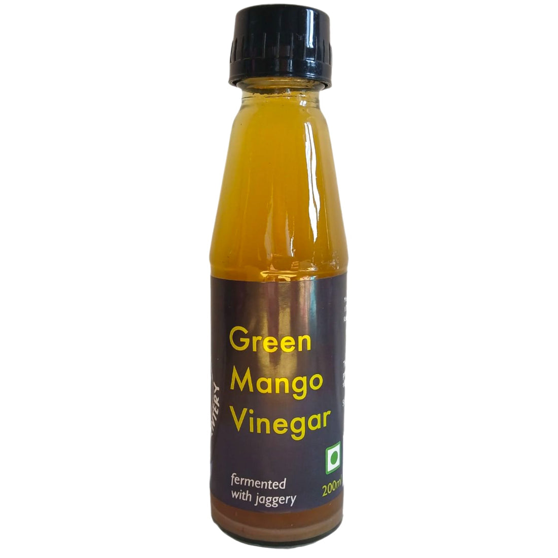 Vinegar | Green Mango Vinegar - Fermented With Jaggery - Salad Dressing - Marinated - Tangy Dessert Dressing - Mocktail - Cocktail - Pickling - No Added Preservatives - Sitara - 200ml