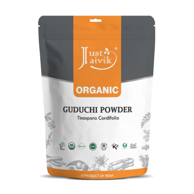 Guduchi Powder – Organic - Tinospora Cordifolia - Indian - Just Jaivik – 100gm