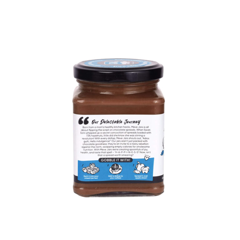 Meve Jars Hazelnut Chocolate Spread - 230gm