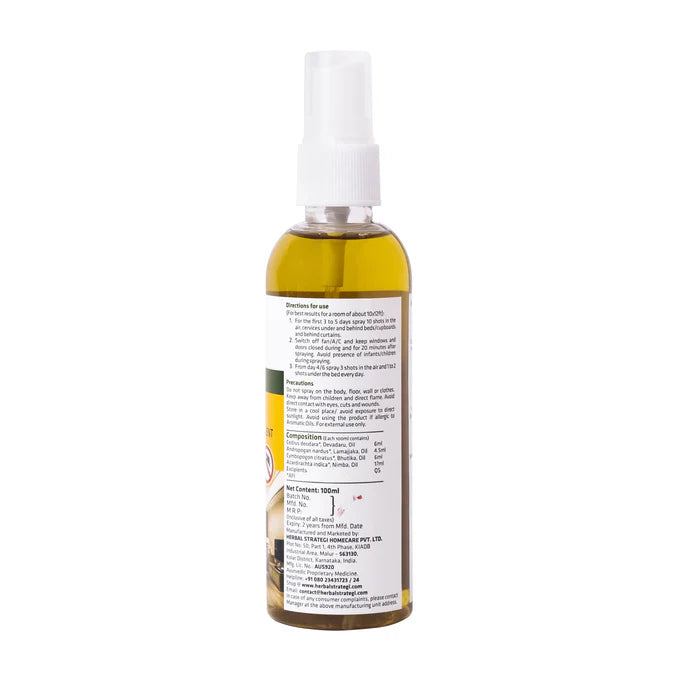 Mosquito Repellent Room Spray - Herbal Strategi - 100ml