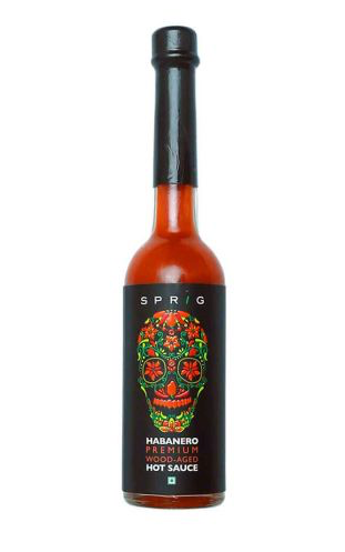 Habanero Premium Wood Aged Hot Sauce - Sprig - 100gm