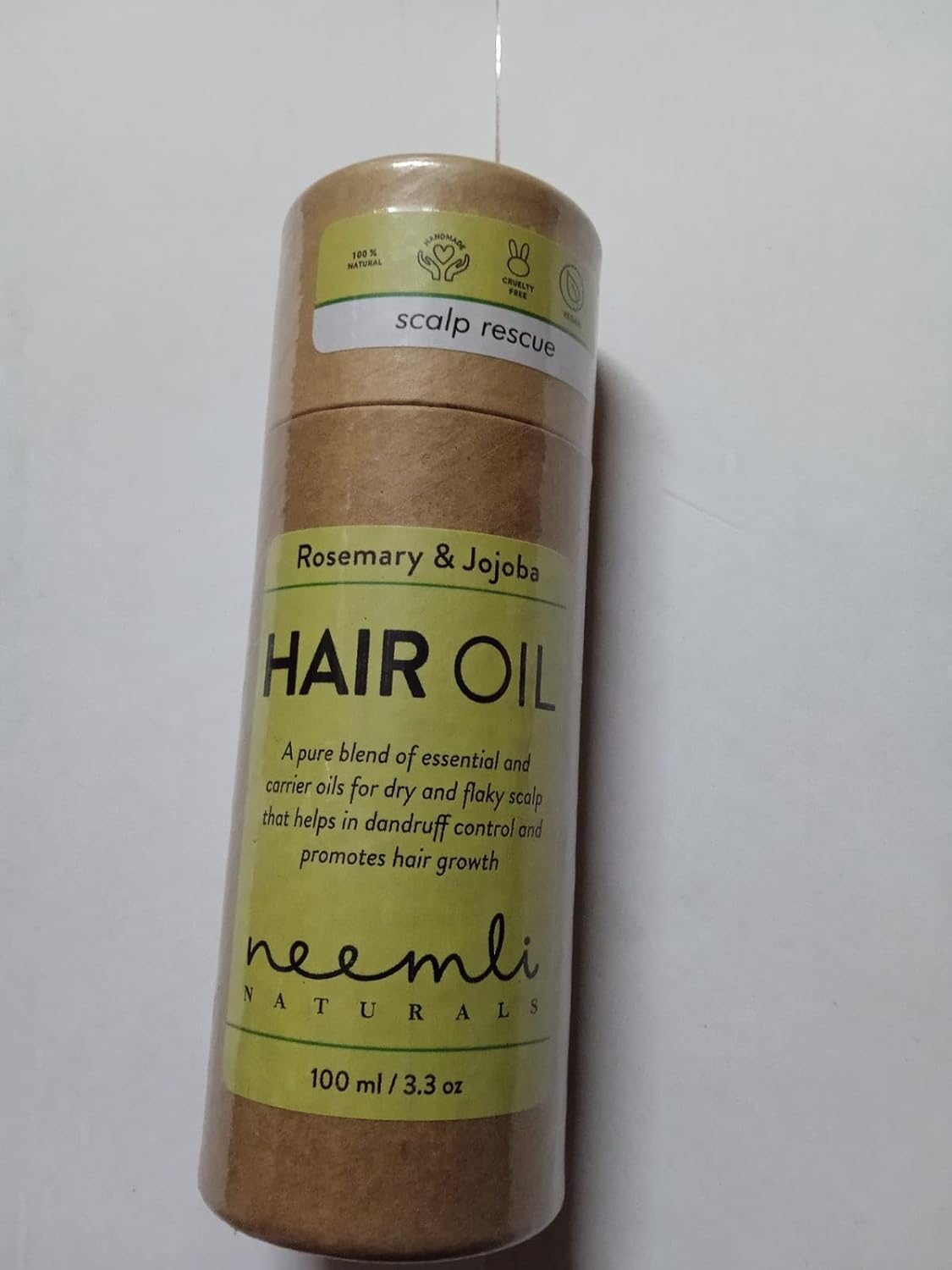 Rosemary & Jojoba Hair Oil - Neemli Naturals - 100ml
