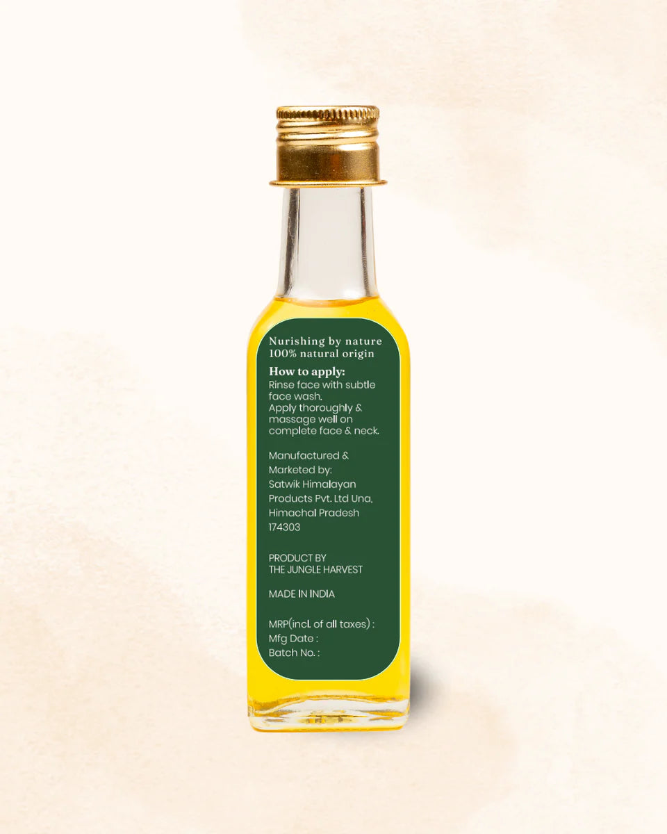 Oil | Hazelnut Oil -Supports Heart Health, Boosts skin Radiance, 100% Natural-No Preservative ,Cruelty-free -Jungle Harvest (Kosha Care) - 50ml