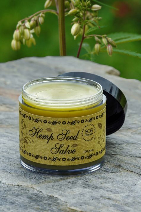 Hemp Seed Salve - Sos Organics - 100gm