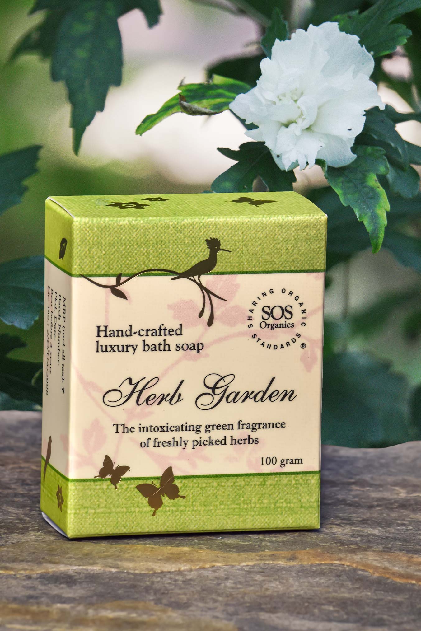 Herb Garden Luxury Bath Soap – SOS Organics - 100gm