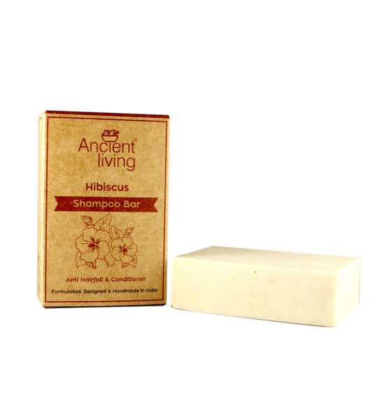 Shampoo Bar | Hibiscus Shampoo Bar - Anti Hairfall & Conditioner – Ancient living - 100gm
