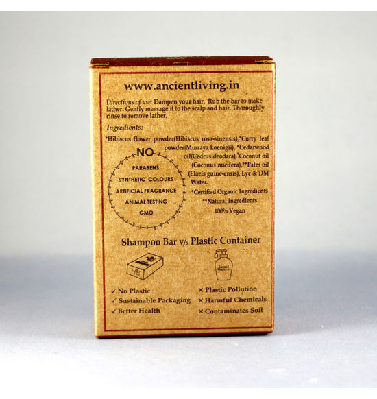 Shampoo Bar | Hibiscus Shampoo Bar - Anti Hairfall & Conditioner – Ancient living - 100gm