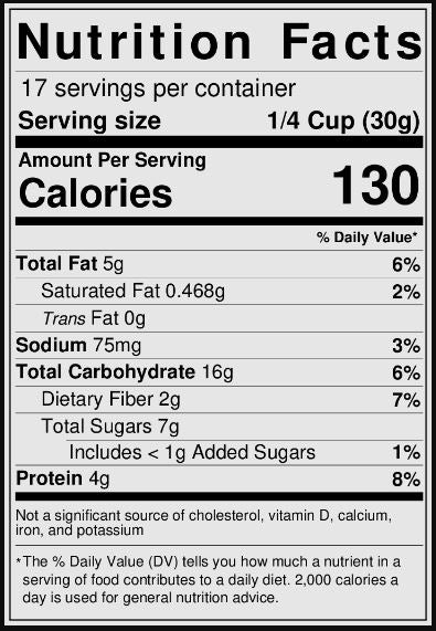 Granola | Himalayan Holiday - 54% Dry Fruits - Vegan, Gluten Free & Zero Processed Sugar - The Nibble Box - 500gm