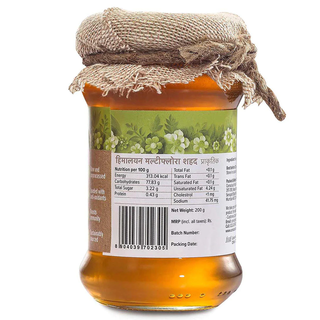 Himalayan Multiflora Honey – Conscious Food – 200gm