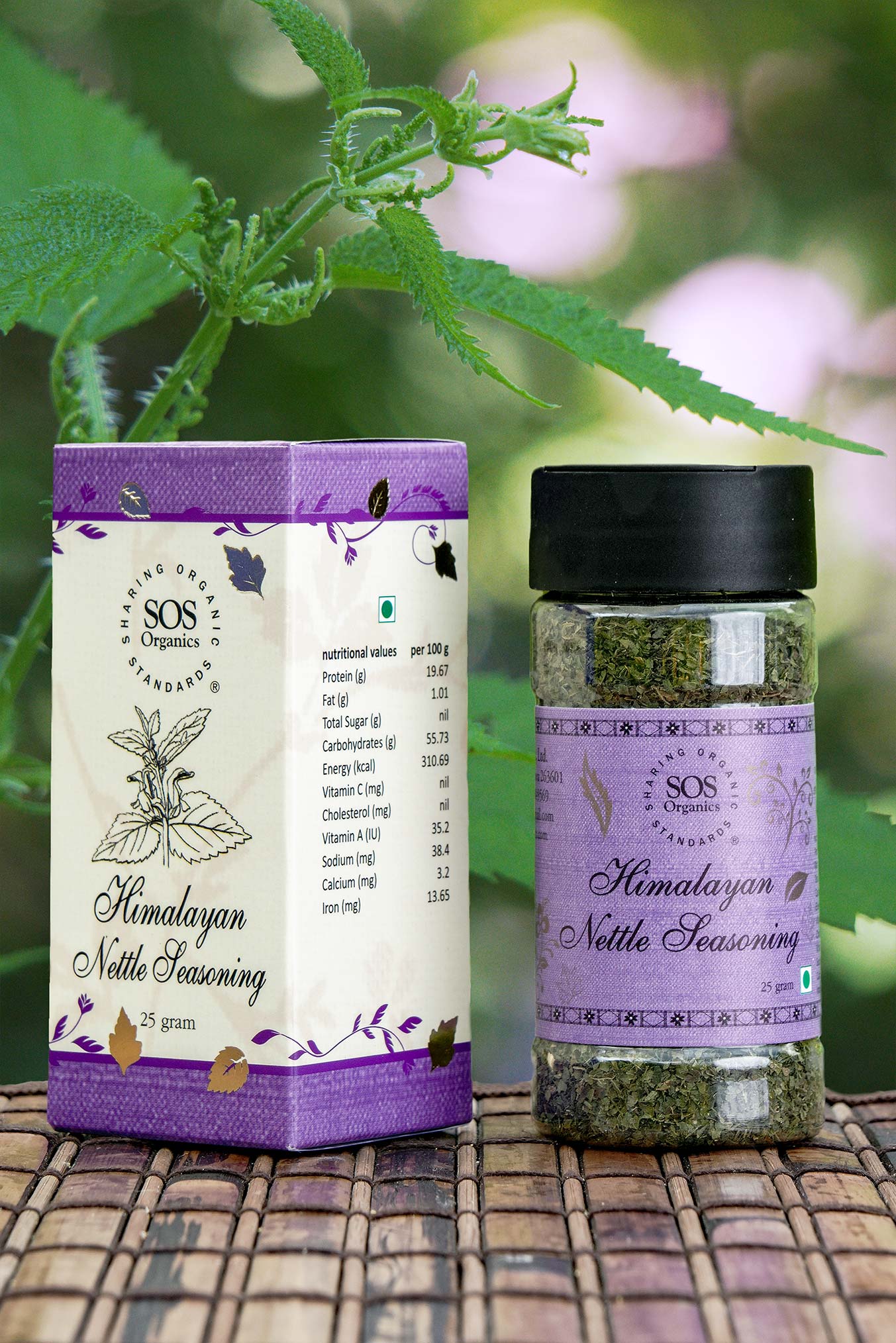 Himalayan Nettle Seasoning - SOS Organics - 25gm