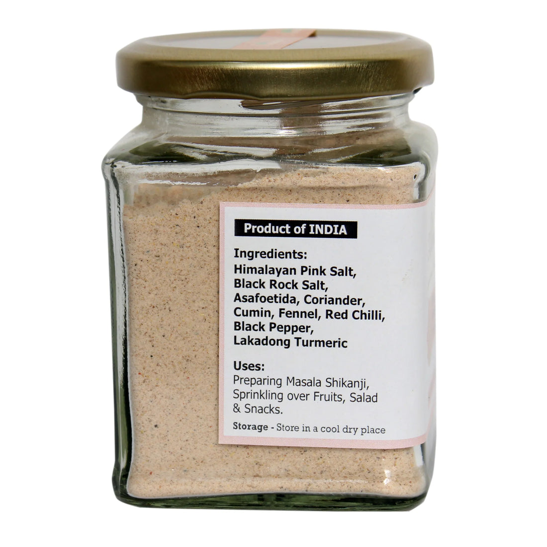 Himalayan Pink Salt | (Spiced) - Rich In Nutrients - Aranyam Natural - 210gm