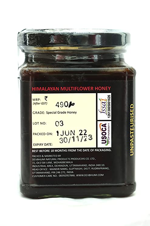 Himalayan Raw Honey – DevBhumi – 325gm