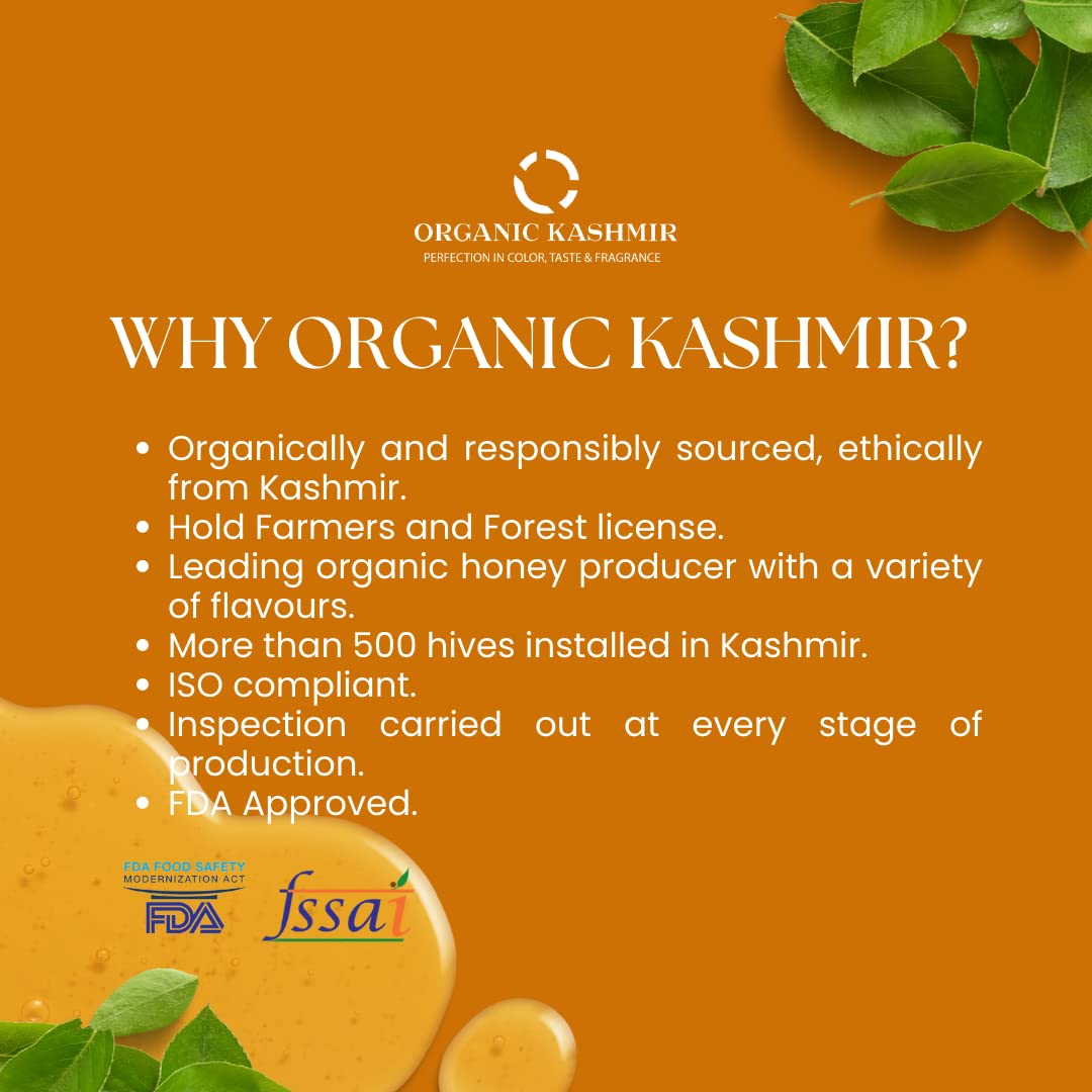 Himalayan White Honey - Organic Kashmir - 400gm